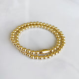 Gracie 5mm 14k Gold Filled Seed Wrap Bracelet