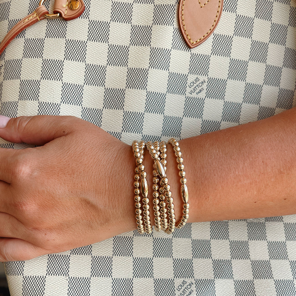 Gracie 5mm 14k Gold Filled Seed Wrap Bracelet – Ronnie M